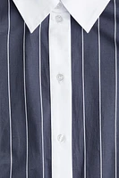 Tie-Belt Shirt Dress