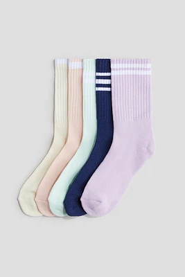 5-pack Ribbed Socks