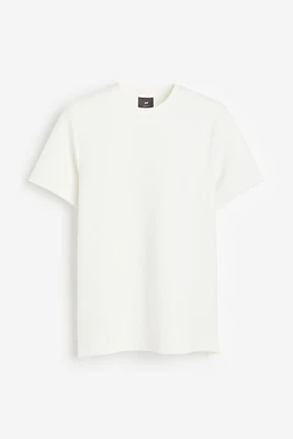 Regular Fit Ribbed T-shirt