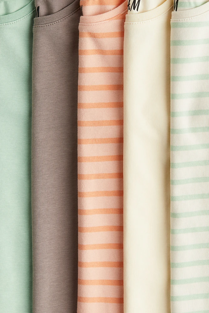Lot de 5 hauts en jersey