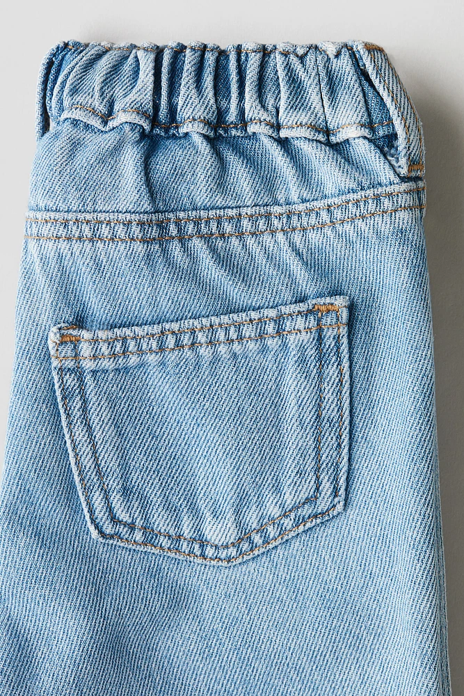 Embroidered-Detail Jeans