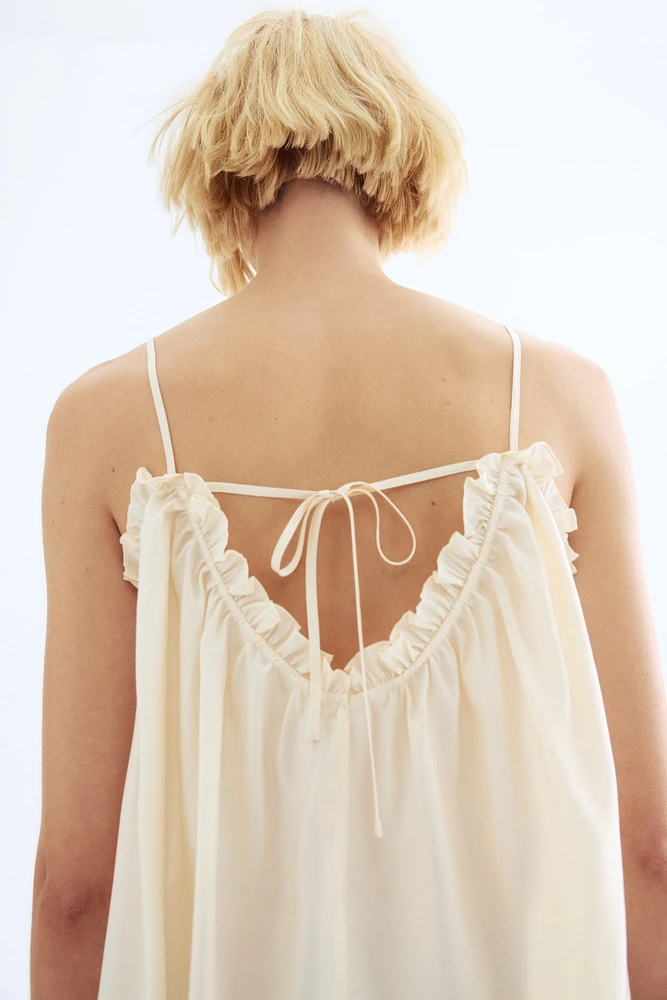 Ruffle-Trimmed Camisole Top