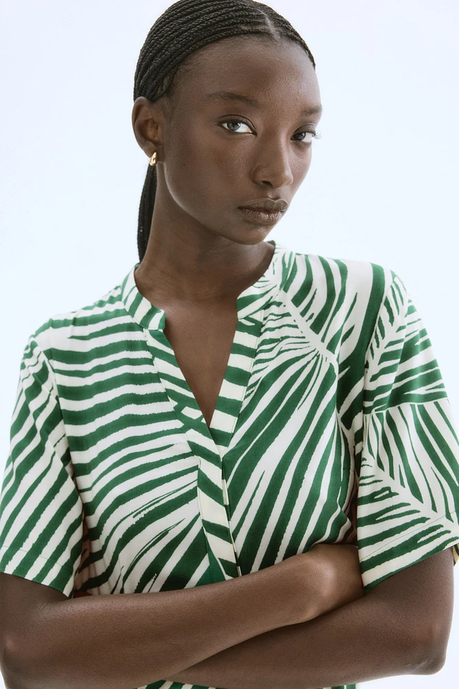 Robe tunique en viscose