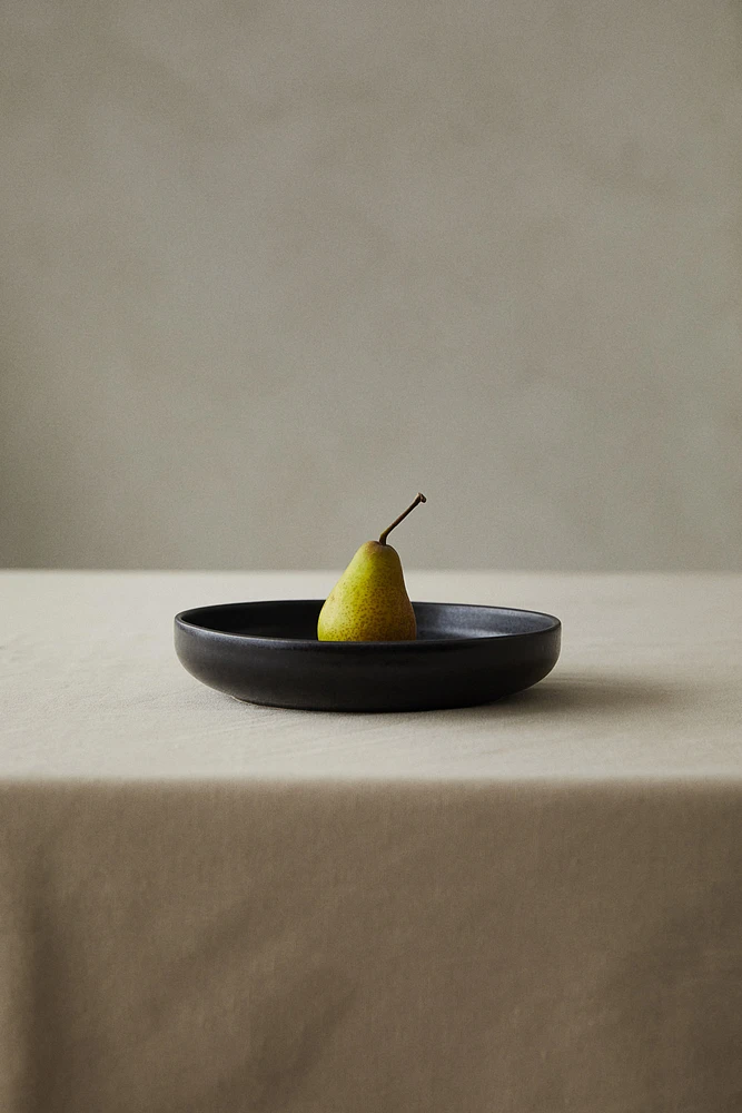 Assiette creuse en grès