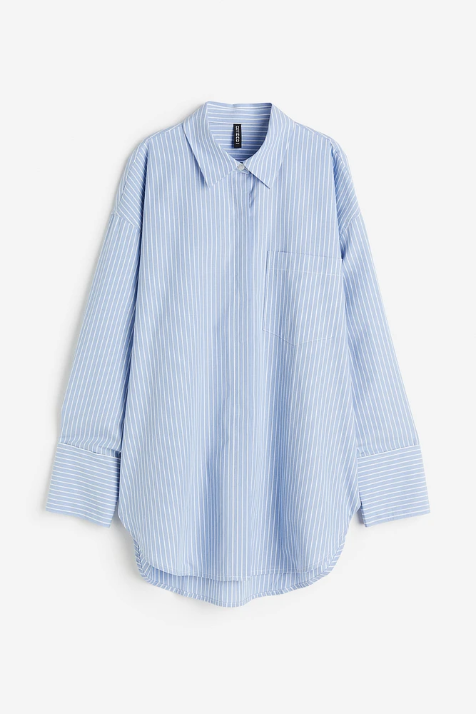 Oversized Poplin Shirt