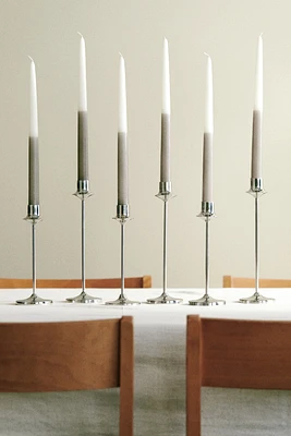 6-pack Dip-Dye Taper Candles