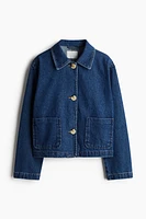 Twill Jacket with Collar