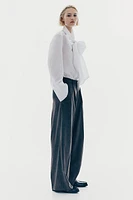 Straight-Cut Dress Pants