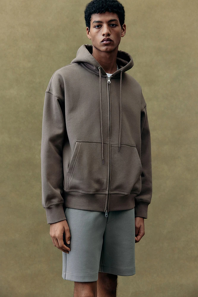 Oversized Fit Hooded Jacket