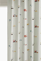 2-pack Patterned Cotton Curtains