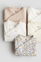 5-pack Wrapover Bodysuits