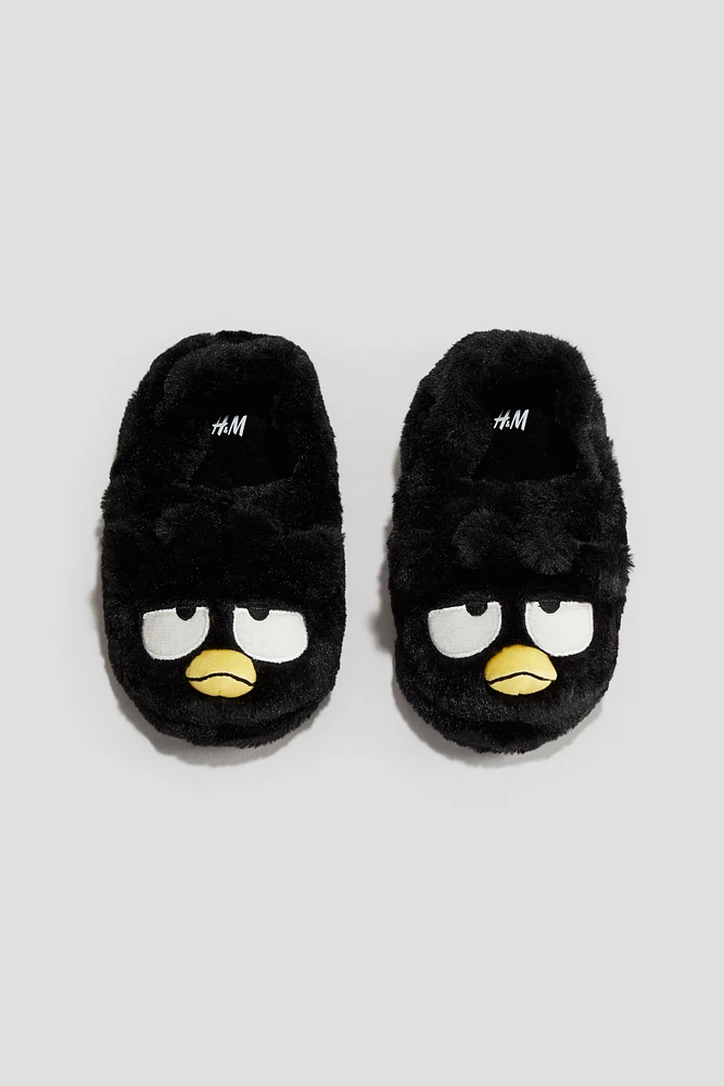 Soft Appliquéd Slippers