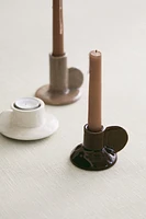 Stoneware Candlestick