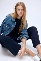 Wide-leg Joggers