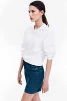 High Waist Denim Shorts