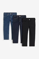 3-pack Comfort Stretch Slim Fit Jeans