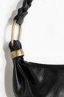 Braided-Strap Shoulder Bag