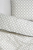 Cotton Sateen Twin Duvet Cover Set