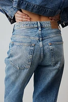 Jean Taille Haute Coupe Droite