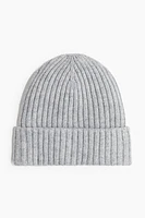 Rib-Knit Beanie