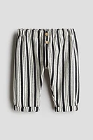 Pantalon en tissu éponge