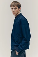 Regular-Fit Lightweight Bomber Jacket