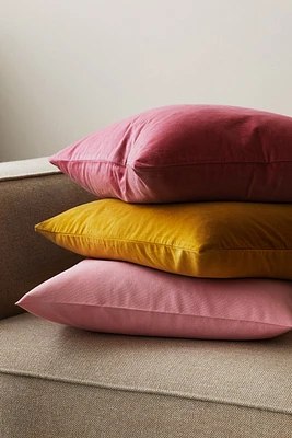 Cotton Velvet Cushion Cover