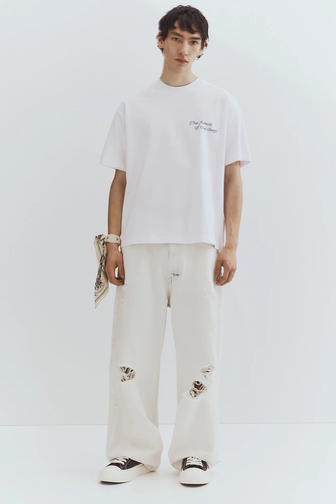 T-shirt imprimé Coupe Flottante