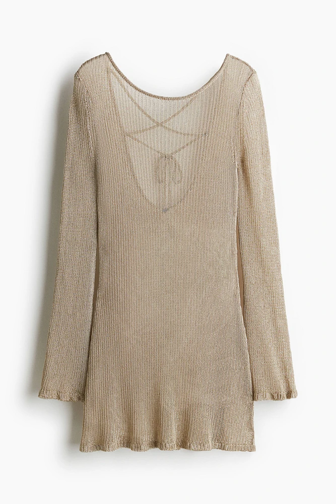 Robe de plage à nouer dans le dos
