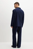 Chemise et pantalon de pyjama en coton