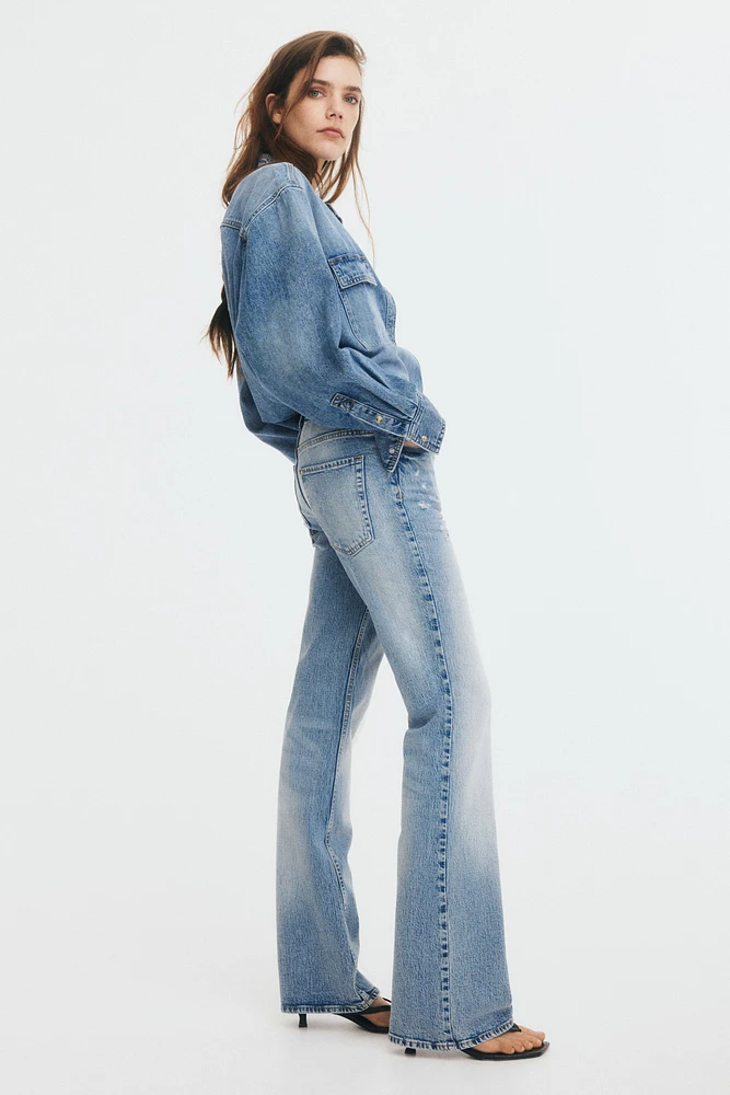 Bootcut High Jeans