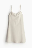 Flared-skirt Camisole Dress