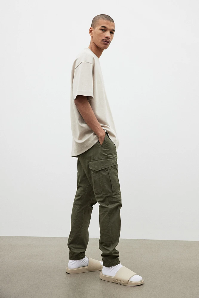 Slim Fit Cargo Joggers