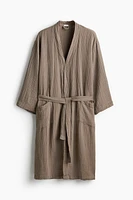 Robe de chambre en mousseline
