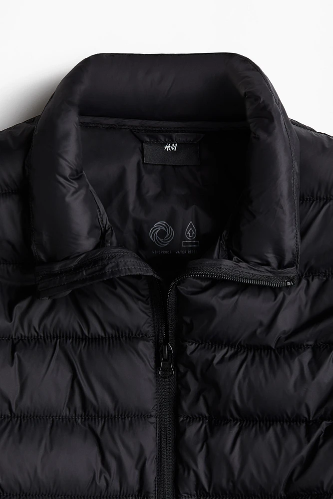 Slim Fit Water-repellent puffer gilet