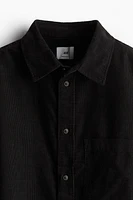 Regular Fit Corduroy Shirt