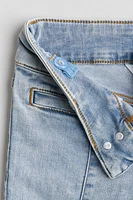 Skinny Fit Capri Jeans