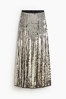 Sequined Maxi Skirt