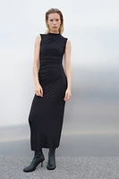 Draped Bodycon Dress