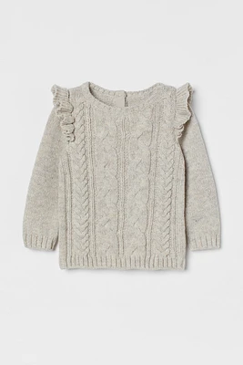 Textured-knit Sweater