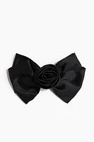 Hair Clip with Silk Bow