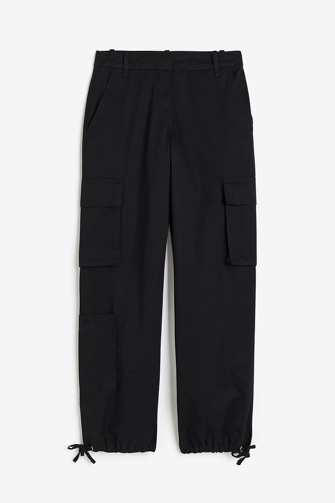 Twill Cargo Pants