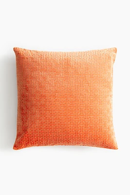 Housse de coussin à motif
