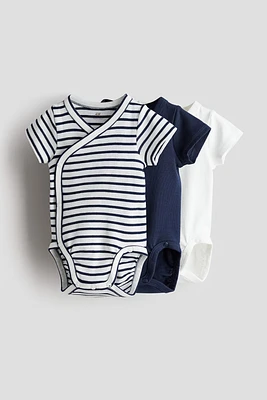 3-pack Wrapover Bodysuits