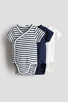 3-pack Wrapover Bodysuits