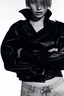 Double-breasted Coated Jacket