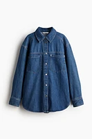 Loose Denim Shirt