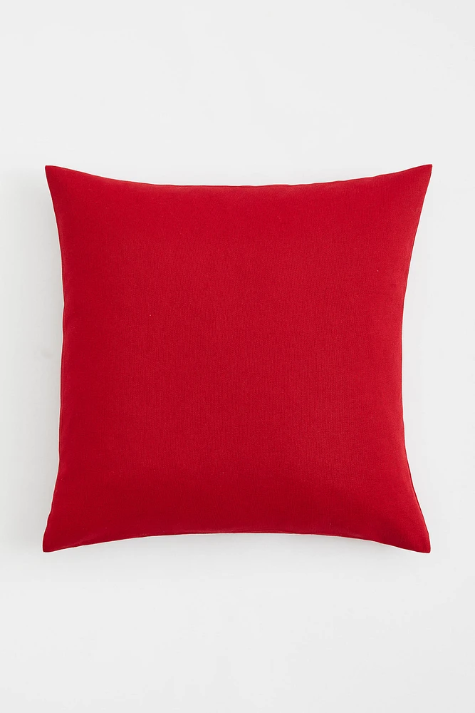 Housse de coussin en coton
