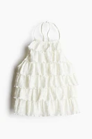 Tiered Halterneck Top