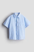 Linen-blend Shirt